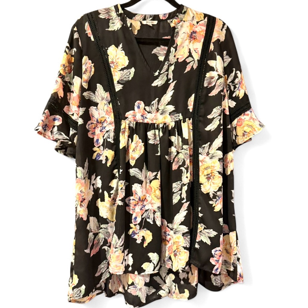 Jodifl Floral Peasant Top